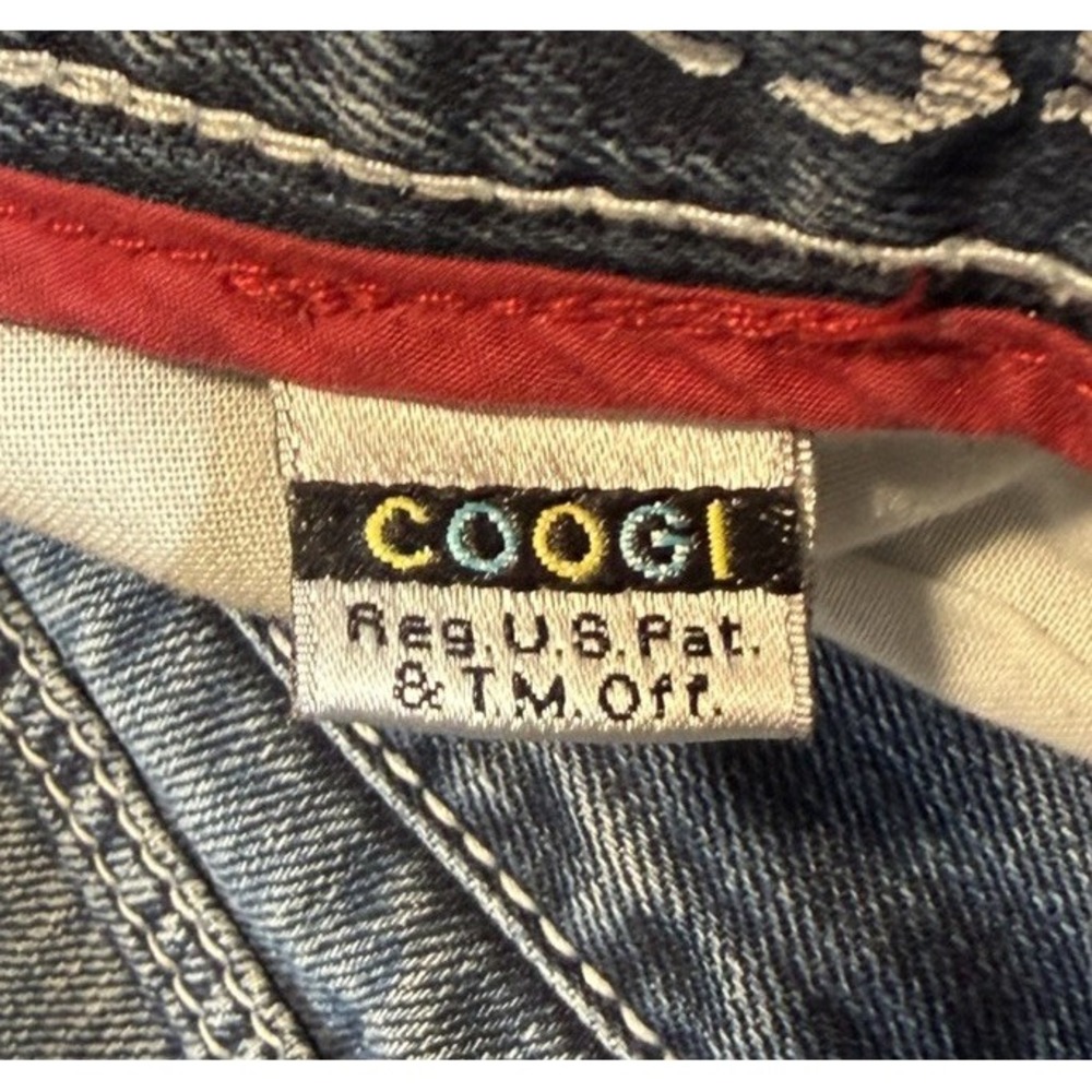 Coogi Mens Jeans 38x34* Y2K Baggy Loose Embroidered Hip Hop Streetwear 90s - Picture 4 of 13